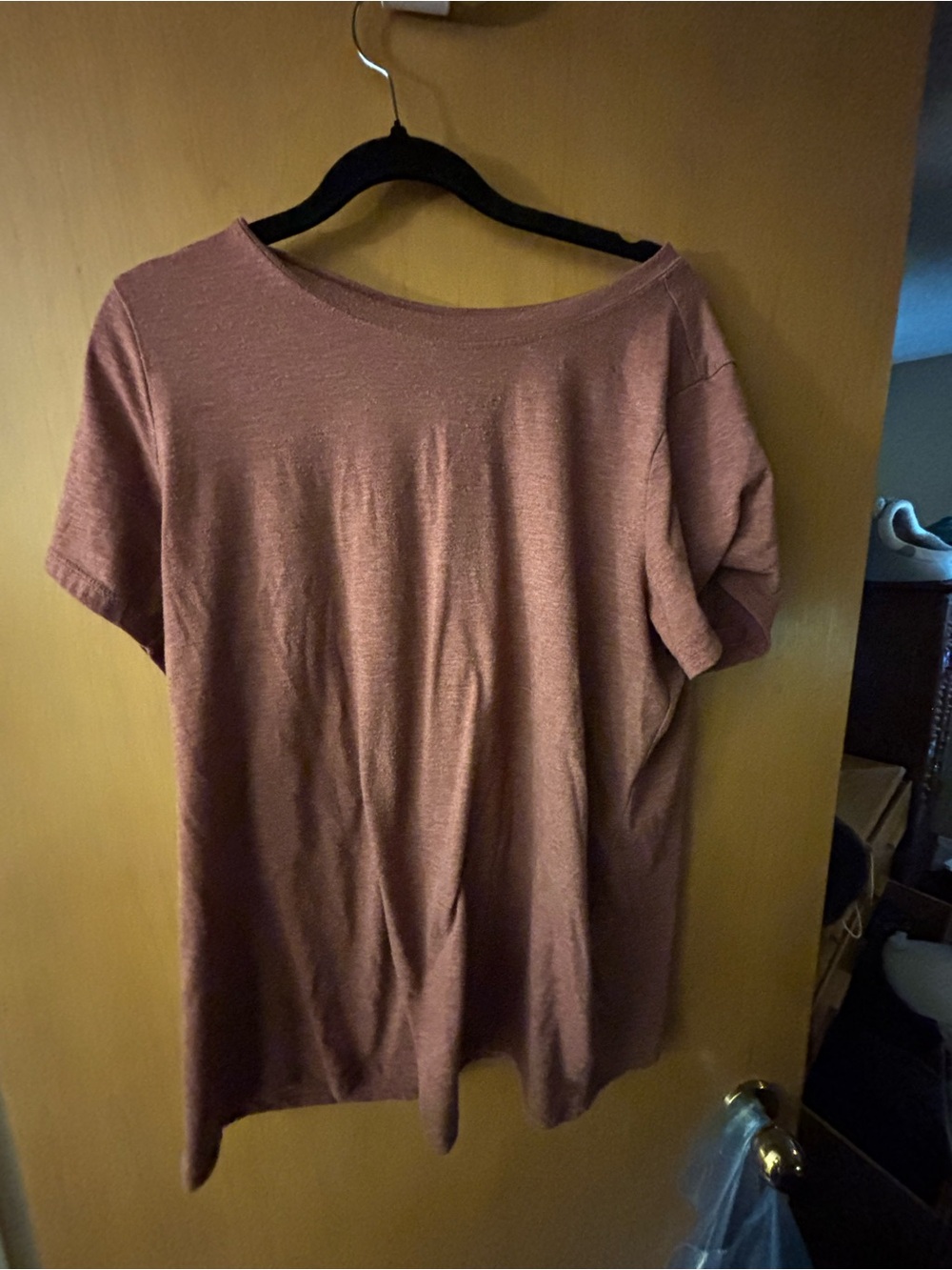 torrid Mauve Short Sleeve Crewneck Tee